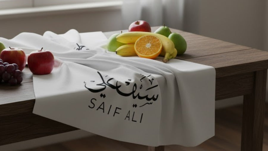 Custom Name Winter Shawls|White 7